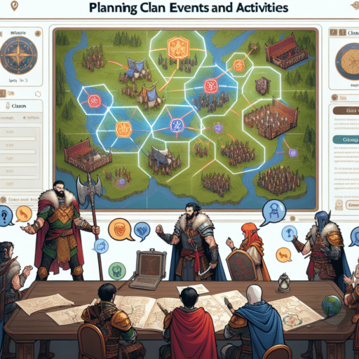 Planificación de Eventos y Actividades de Clan