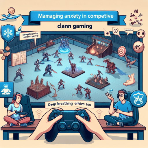 La Gestión de la Ansiedad en el Juego Competitivo de Clanes